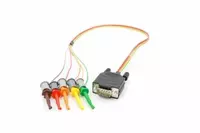 WA56012 9way D Plug with 5 Micro Grabbers